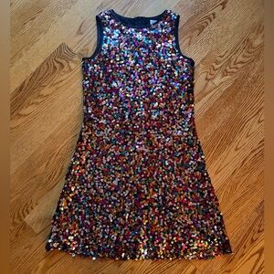 Girls sequin dress, size 7, like new condition